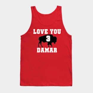 Damar Hamlin - Hamlin - Love For 3 - Love For Hamlin - Pray for Damar Hamlin (2) Tank Top